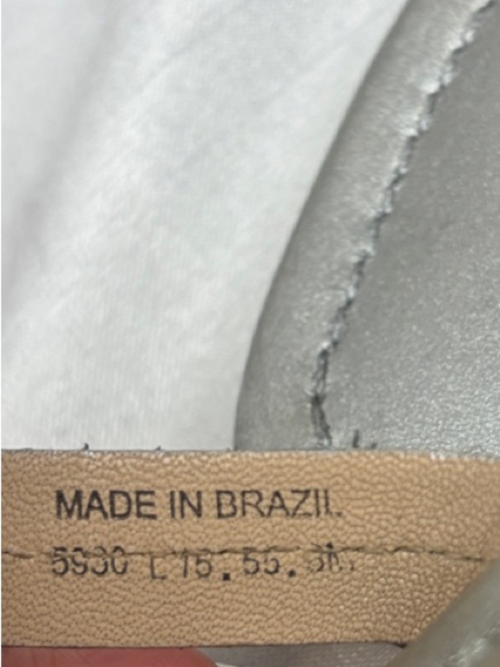 Tory Burch Miller Silver Metallic Logo Thong Sandals - Picture 7 of 11